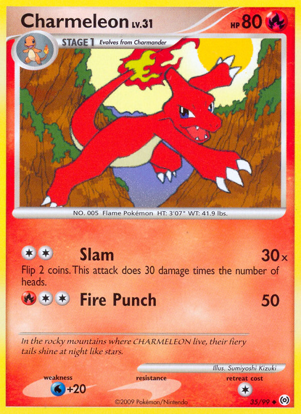 Charmeleon - 35/99 Arceus