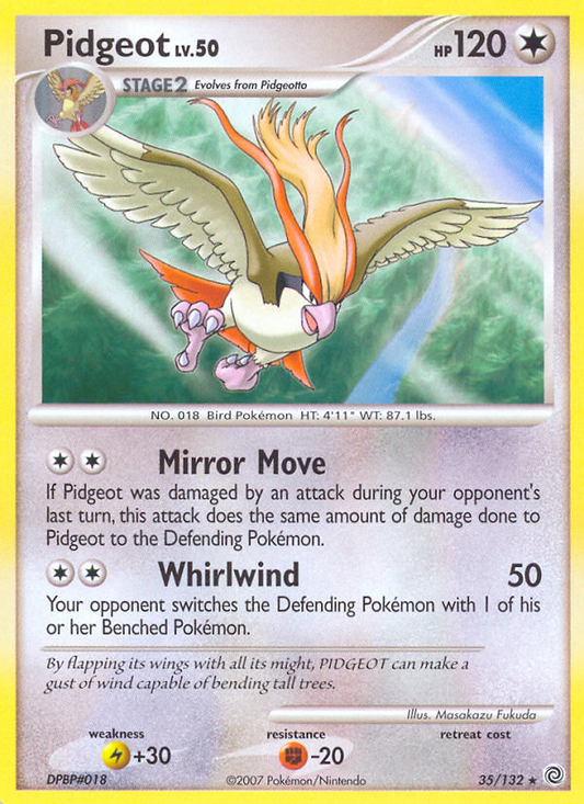 Pidgeot - 35/132 Secret Wonders