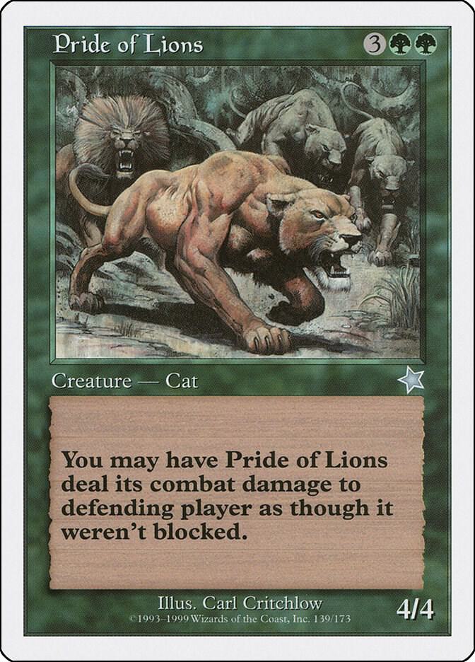 Pride of Lions [Starter 1999] 139