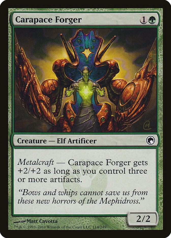 Carapace Forger [Scars of Mirrodin] 114