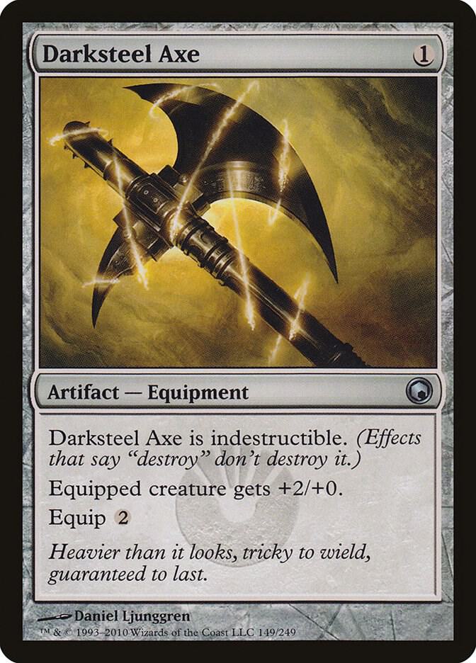 Darksteel Axe [Scars of Mirrodin] 149