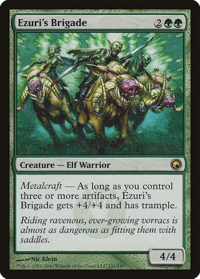 Ezuri's Brigade [Scars of Mirrodin] 121
