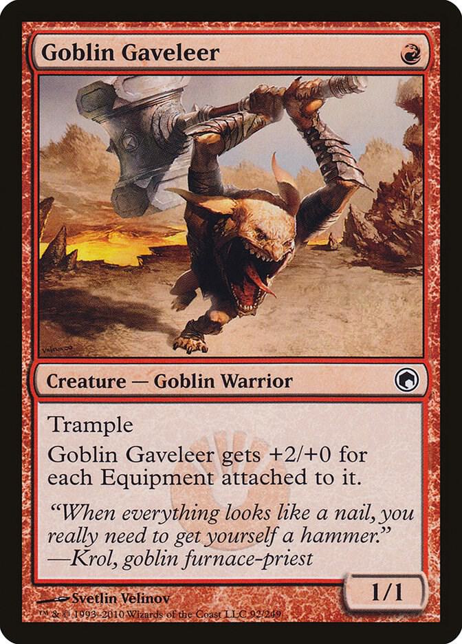 Goblin Gaveleer [Scars of Mirrodin] 92