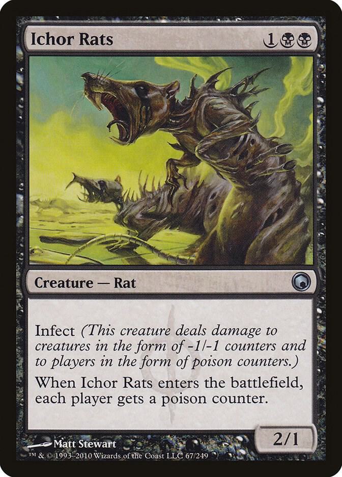 Ichor Rats [Scars of Mirrodin] 67