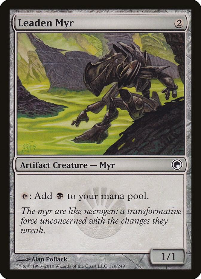 Leaden Myr [Scars of Mirrodin] 170
