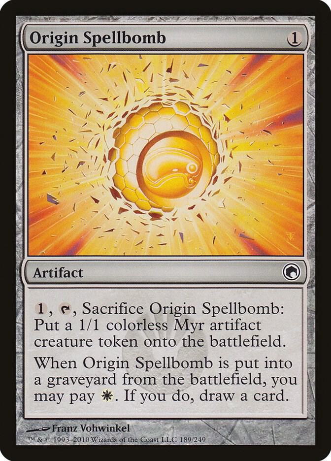 Origin Spellbomb [Scars of Mirrodin] 189