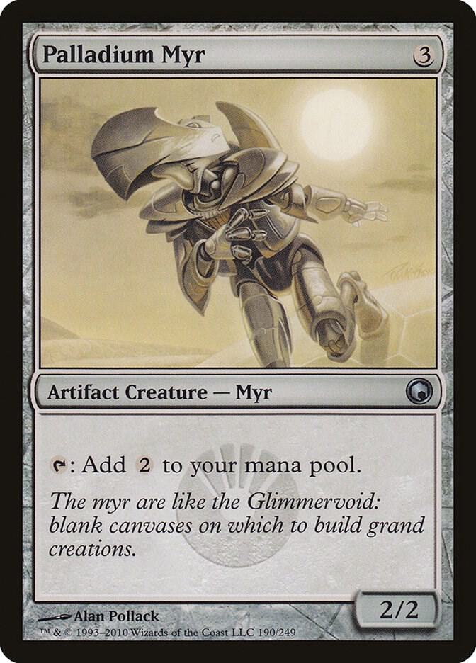 Palladium Myr [Scars of Mirrodin] 190