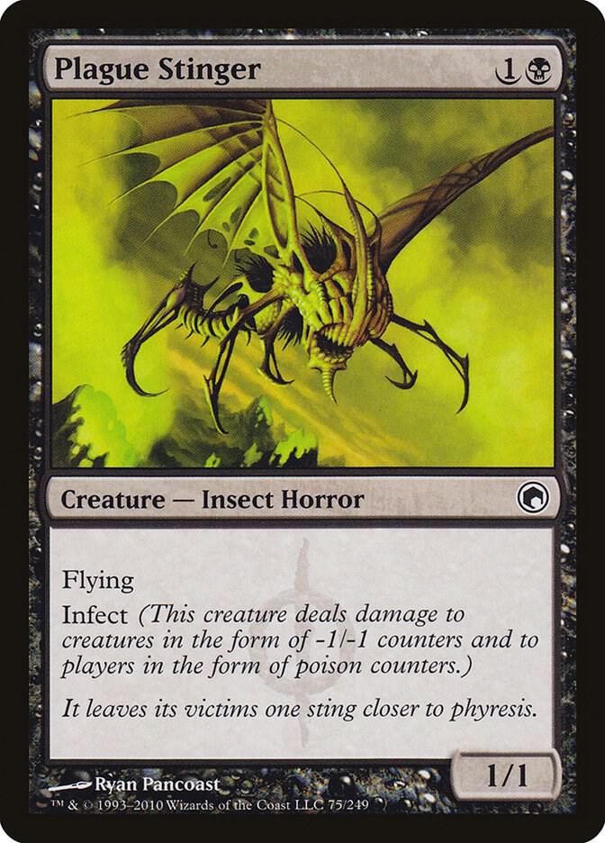 Plague Stinger [Scars of Mirrodin] 75