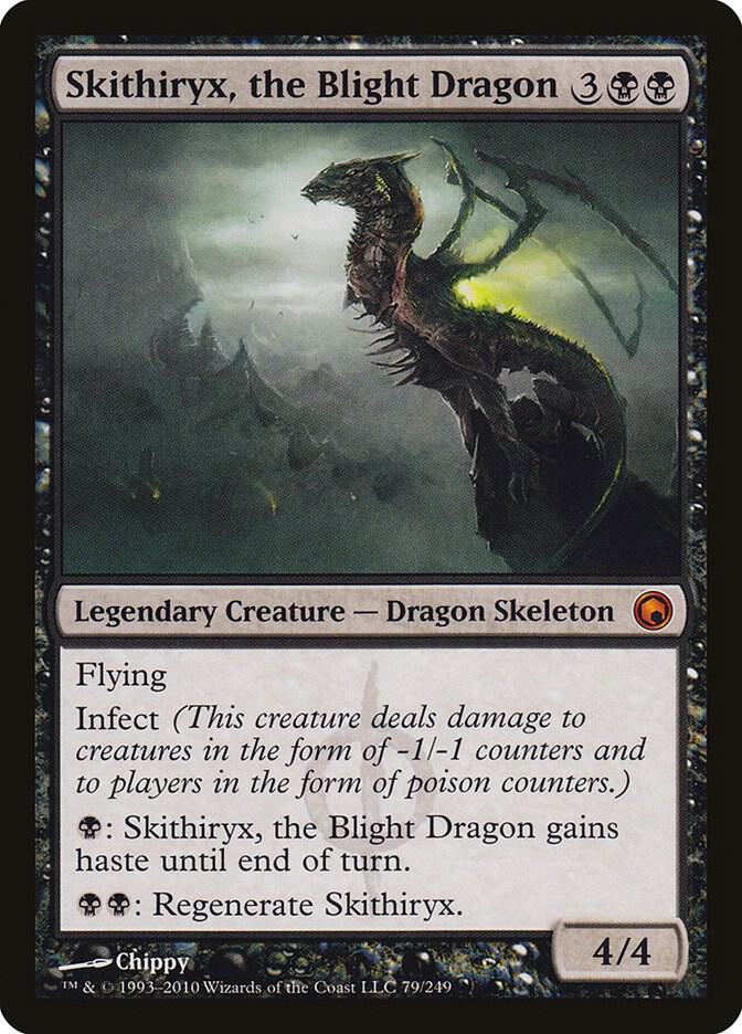 Skithiryx, the Blight Dragon [Scars of Mirrodin] 79