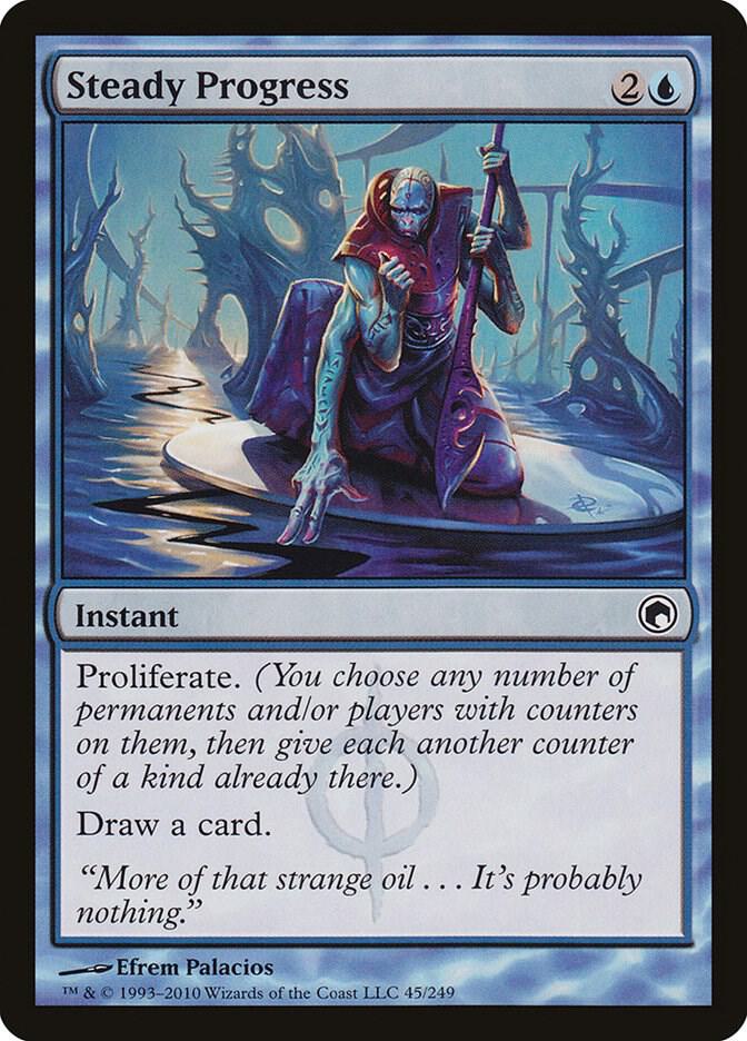 Steady Progress [Scars of Mirrodin] 45