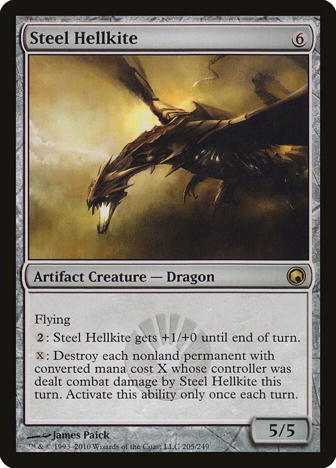 Steel Hellkite [Scars of Mirrodin] 205