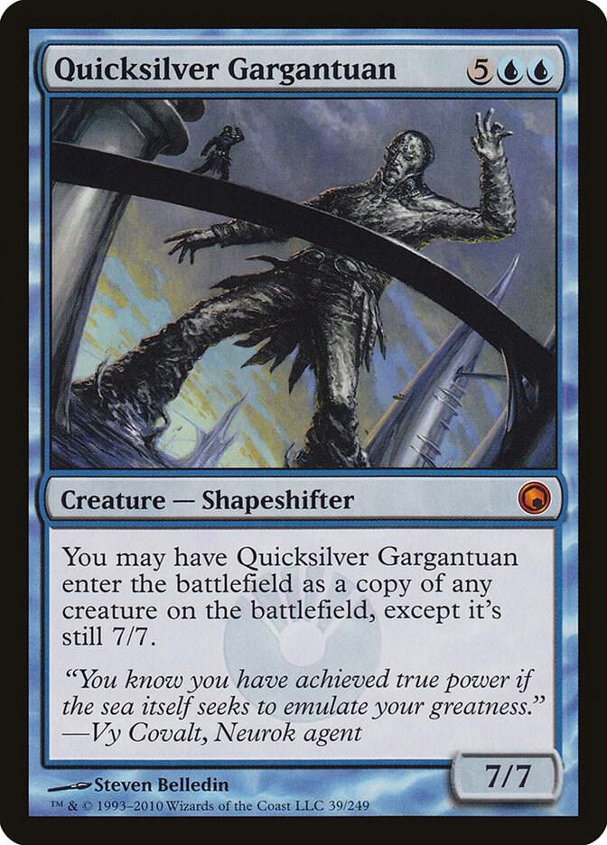 Quicksilver Gargantuan [Scars of Mirrodin] 39