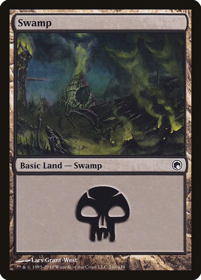 Swamp (240) [Scars of Mirrodin] 240