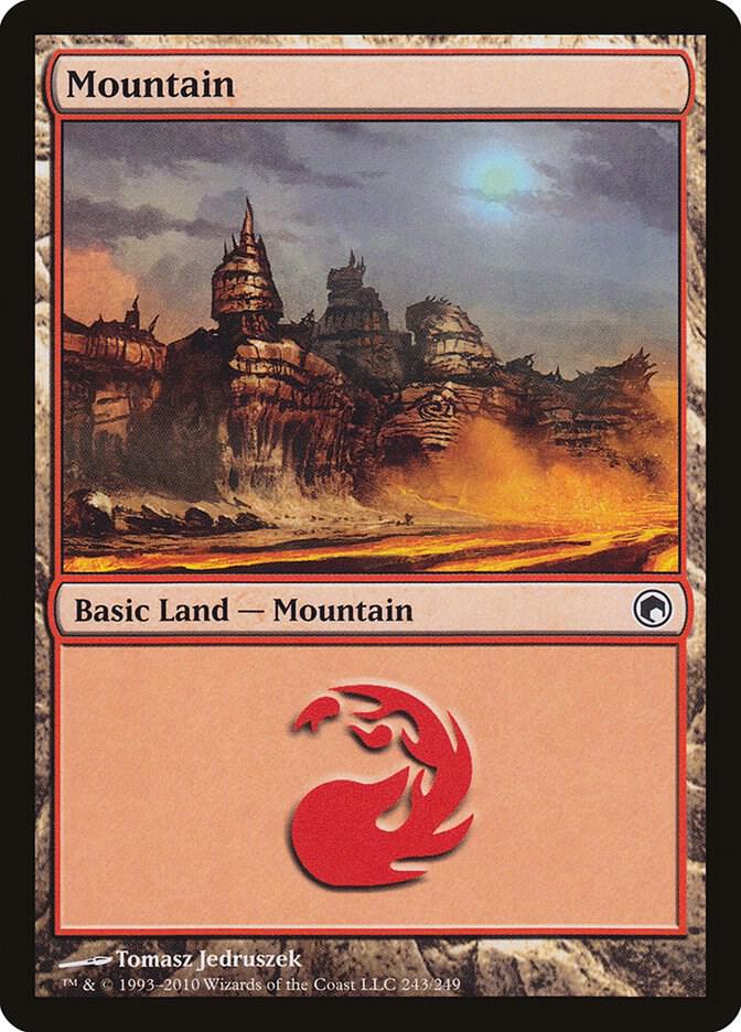 Mountain (243) [Scars of Mirrodin] 243