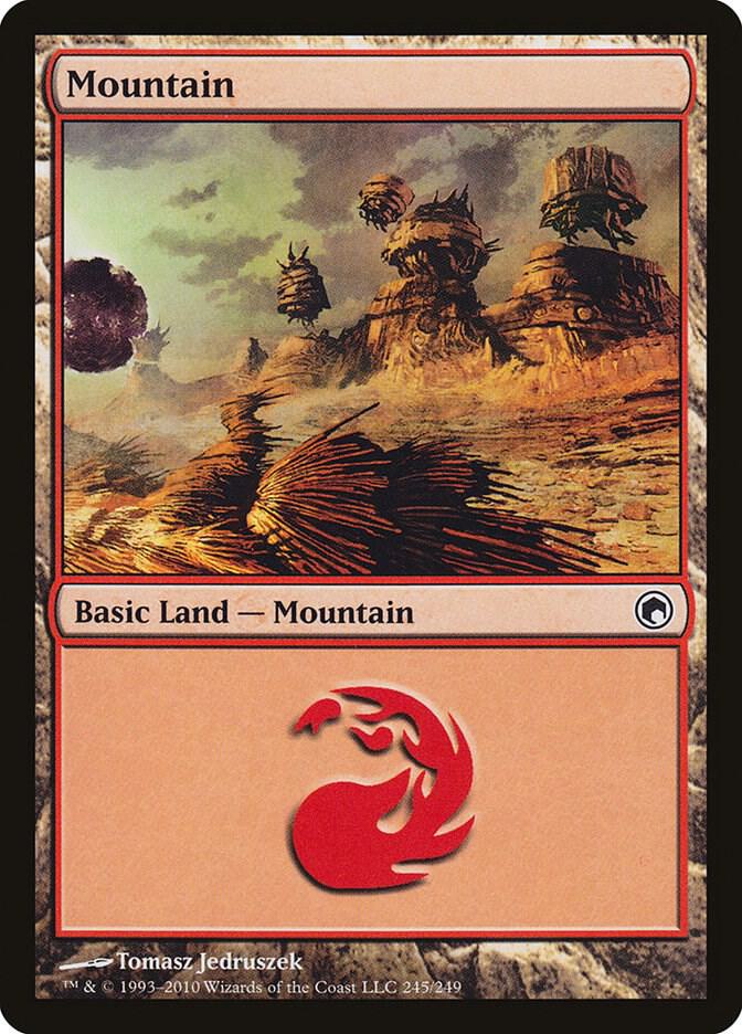 Mountain (245) [Scars of Mirrodin] 245
