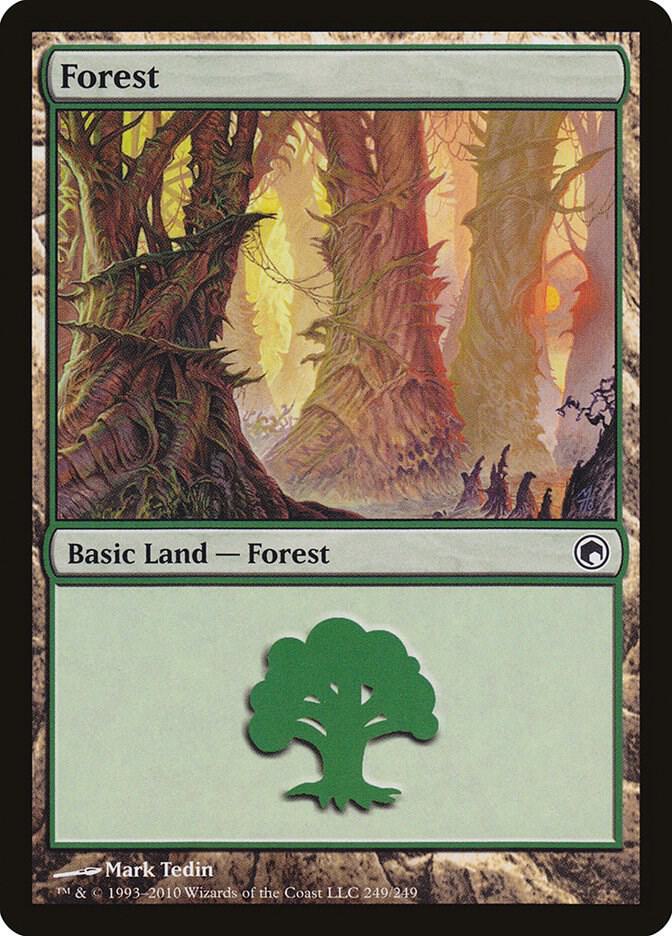 Forest (249) [Scars of Mirrodin] 249