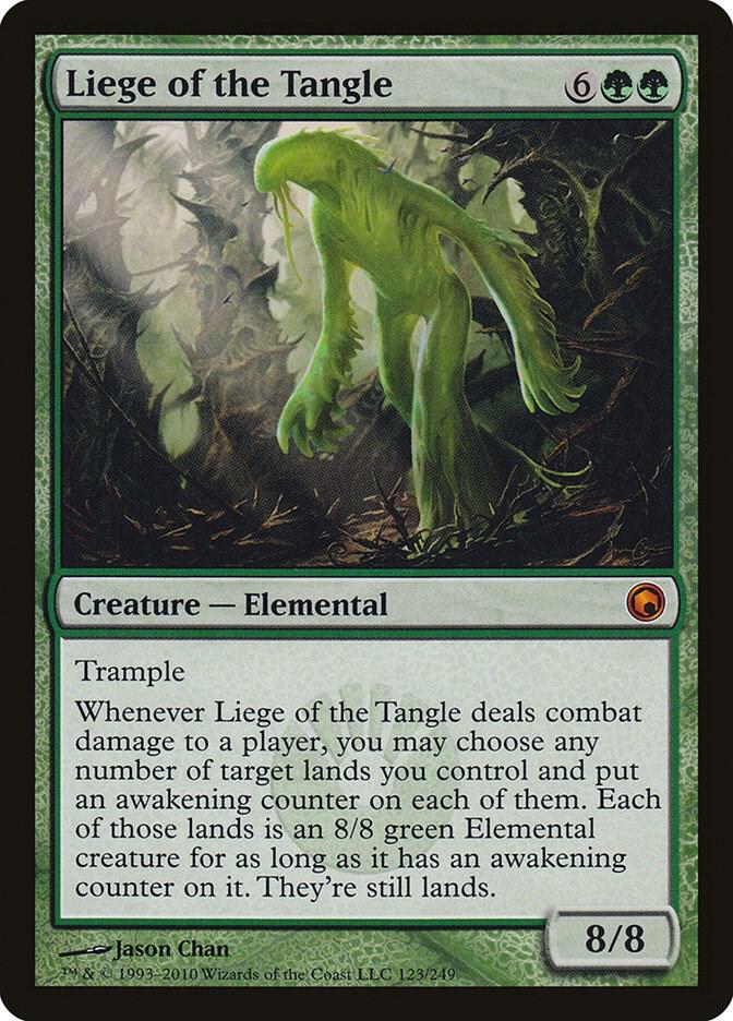 Liege of the Tangle [Scars of Mirrodin] 123