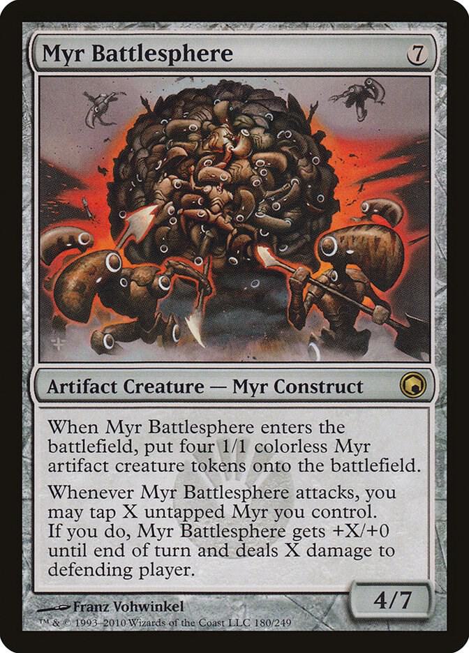 Myr Battlesphere [Scars of Mirrodin] 180
