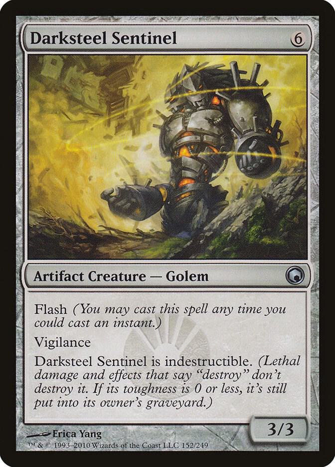 Darksteel Sentinel [Scars of Mirrodin] 152