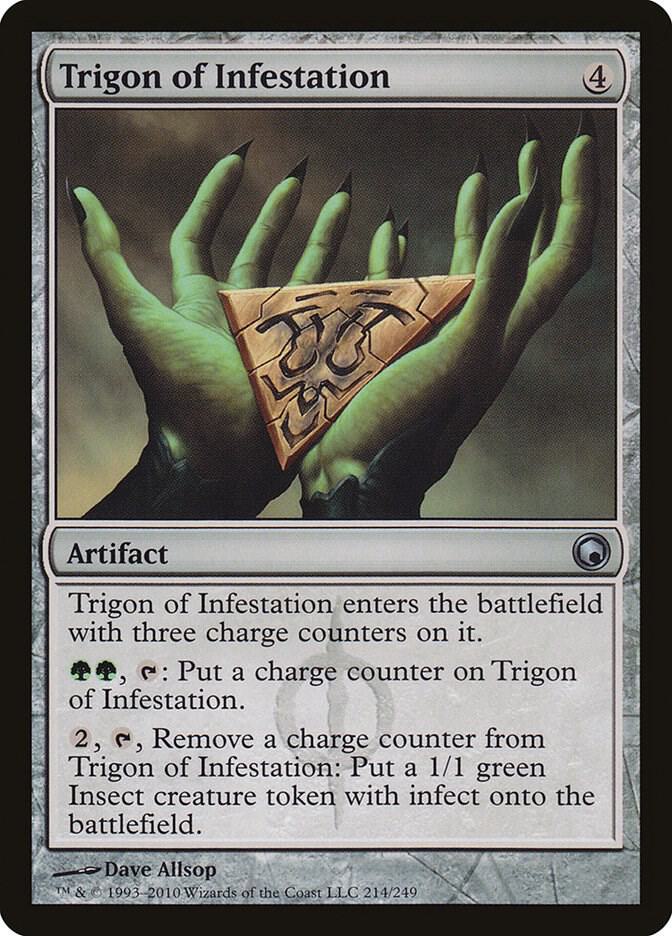 Trigon of Infestation [Scars of Mirrodin] 214