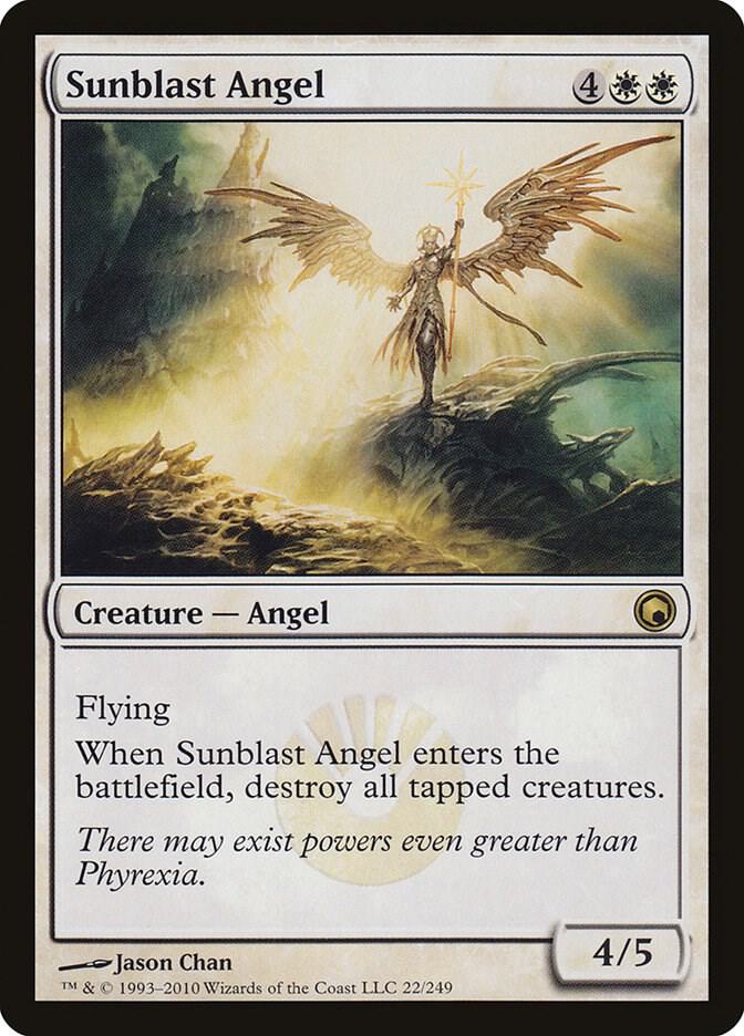 Sunblast Angel [Scars of Mirrodin] 22