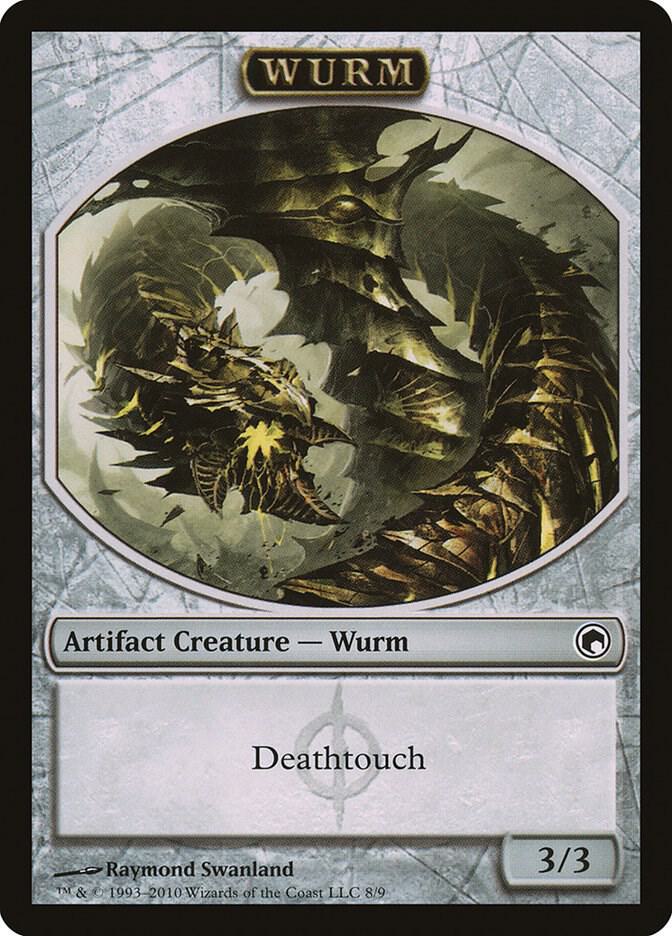 Wurm Token (8) [Scars of Mirrodin] 8