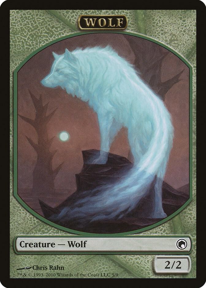 Wolf Token [Scars of Mirrodin] 5