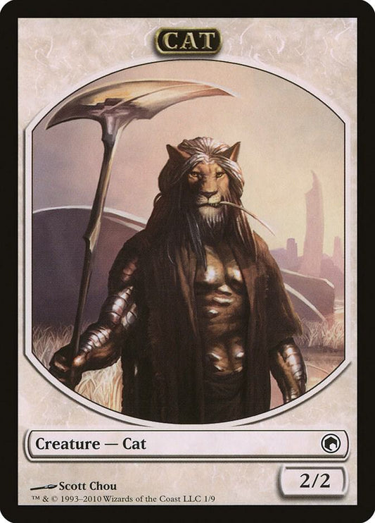 Cat Token [Scars of Mirrodin] 1