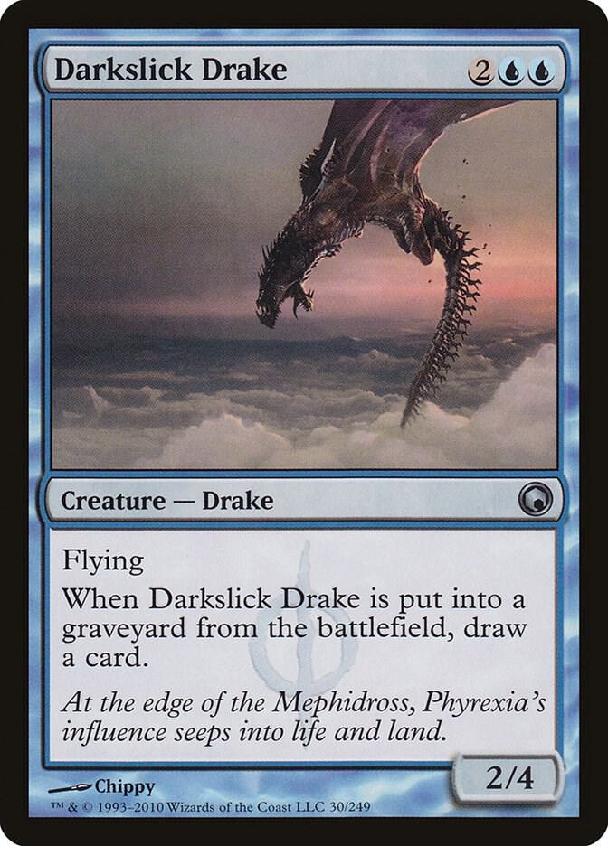 Darkslick Drake [Scars of Mirrodin] 30