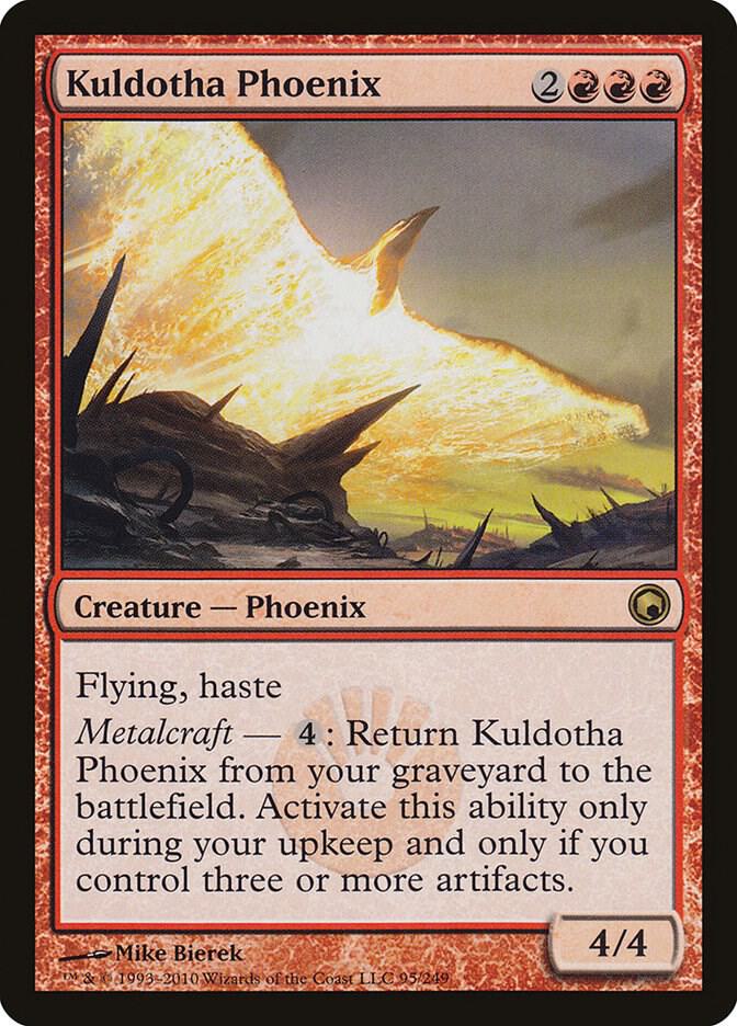Kuldotha Phoenix [Scars of Mirrodin] 95