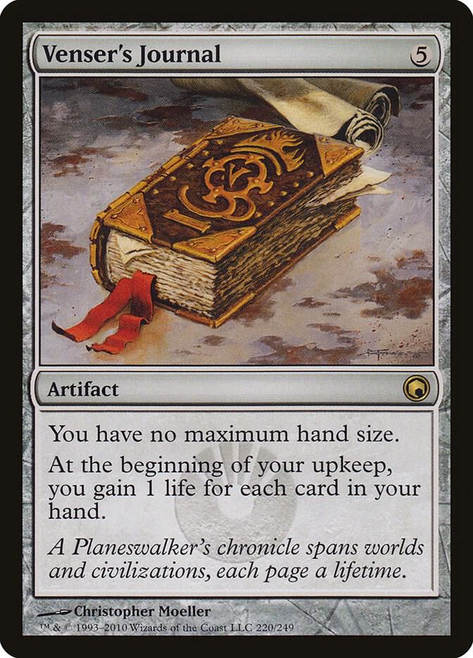 Venser's Journal [Scars of Mirrodin] 220