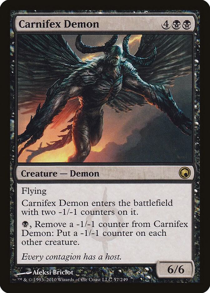 Carnifex Demon [Scars of Mirrodin] 57