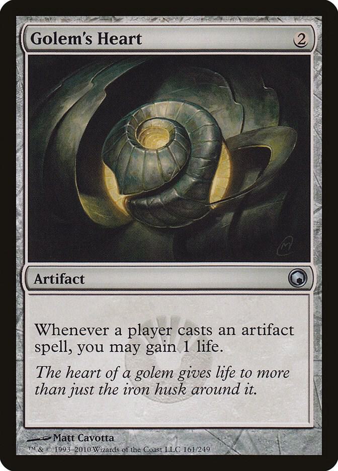 Golem's Heart [Scars of Mirrodin] 161