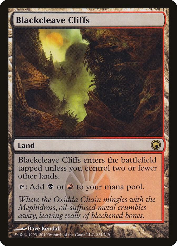 Blackcleave Cliffs [Scars of Mirrodin] 224