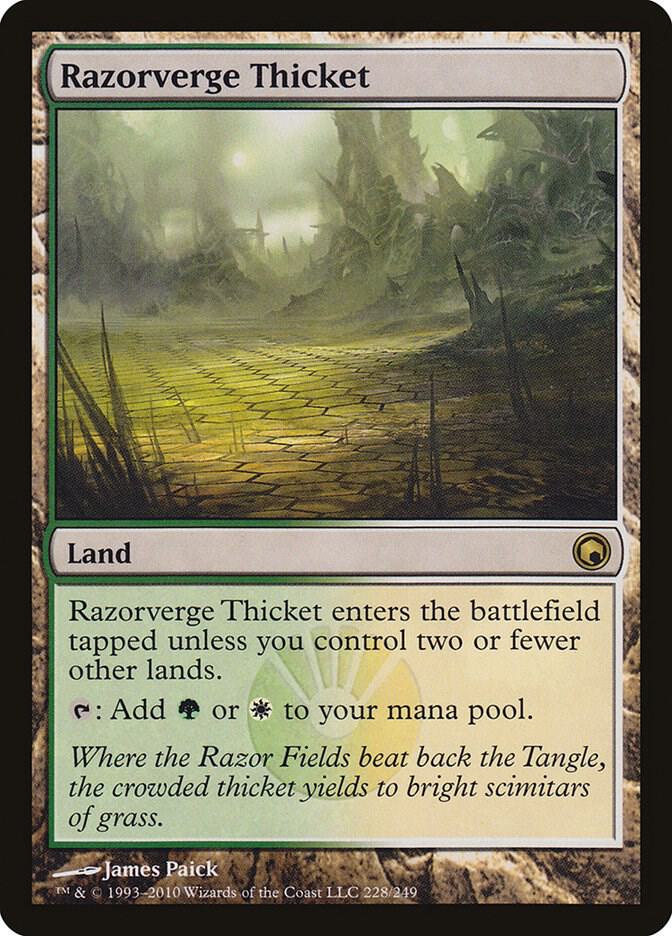 Razorverge Thicket [Scars of Mirrodin] 228