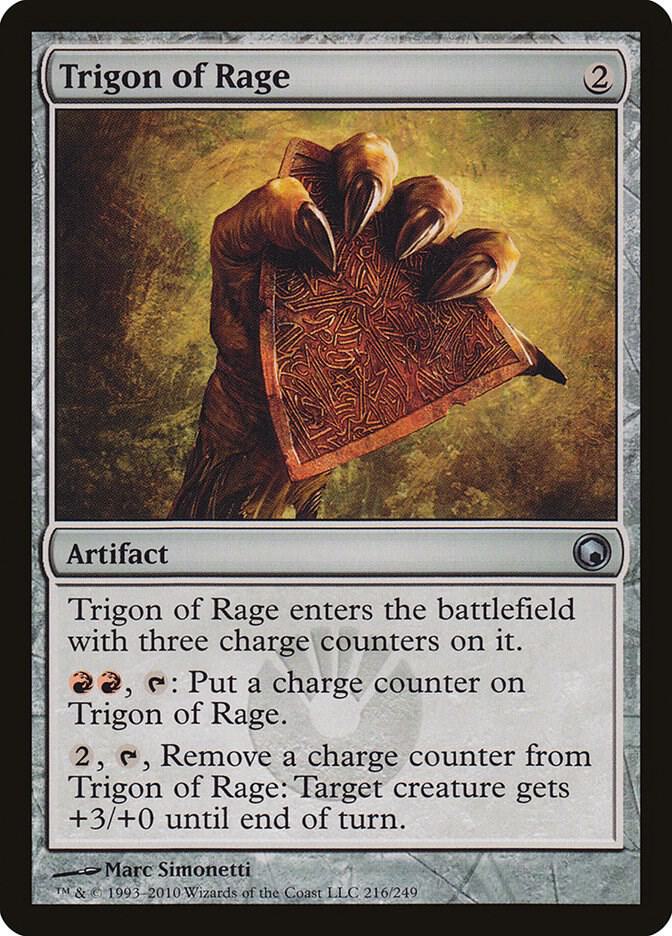 Trigon of Rage [Scars of Mirrodin] 216