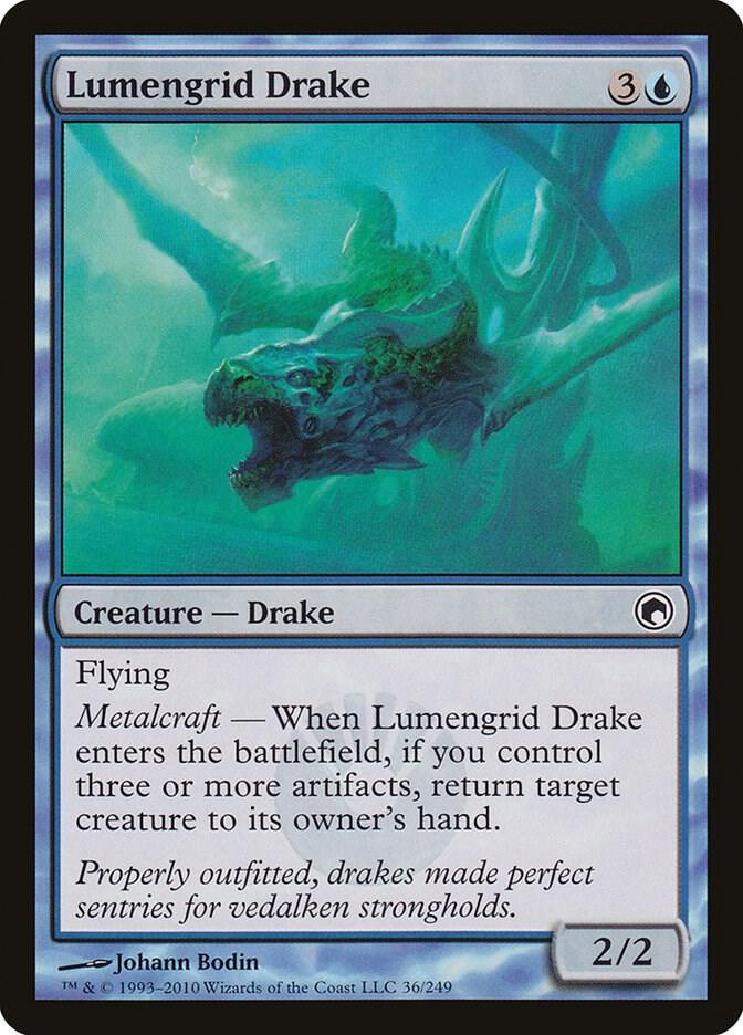 Lumengrid Drake [Scars of Mirrodin] 36