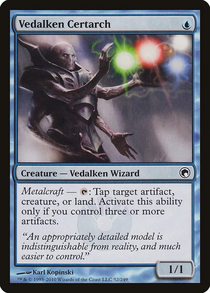 Vedalken Certarch [Scars of Mirrodin] 52