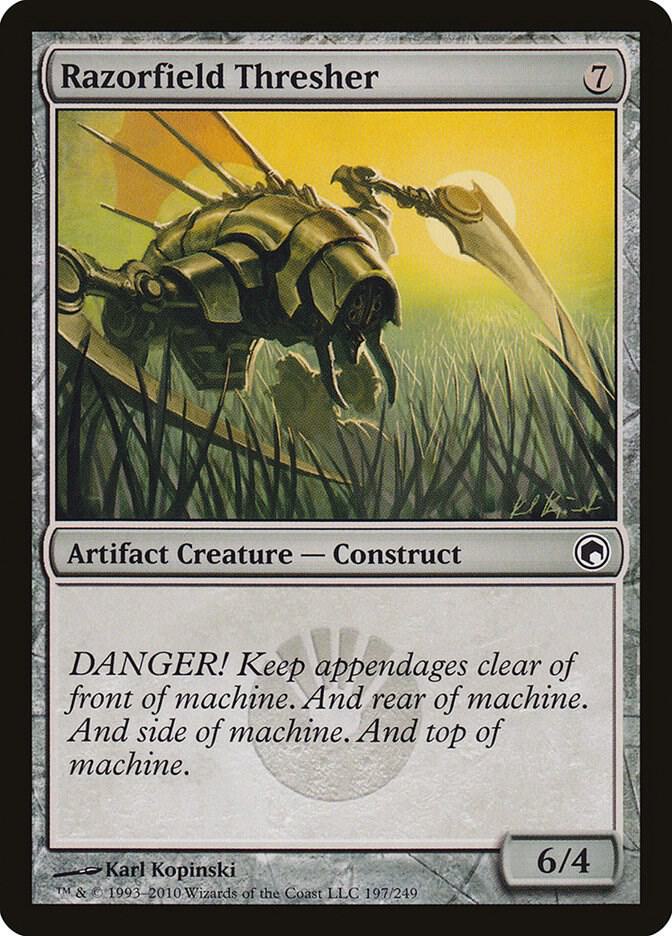Razorfield Thresher [Scars of Mirrodin] 197