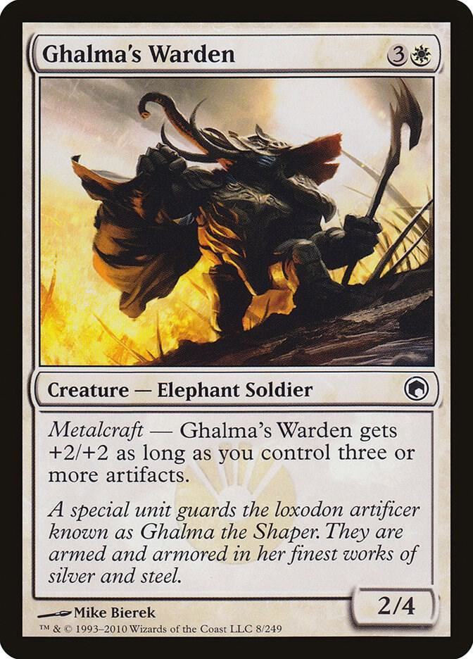 Ghalma's Warden [Scars of Mirrodin] 8