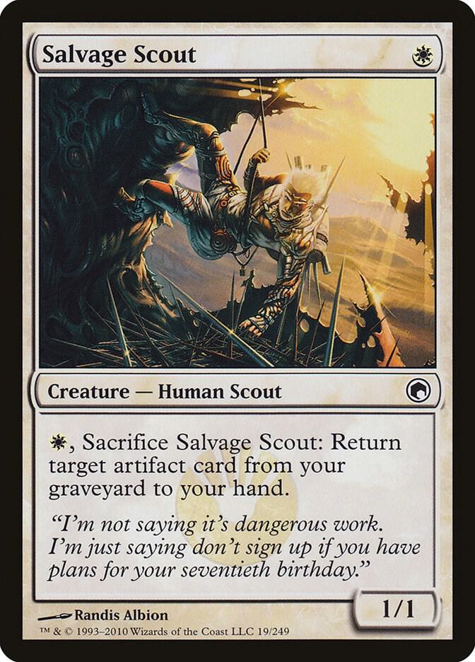 Salvage Scout [Scars of Mirrodin] 19