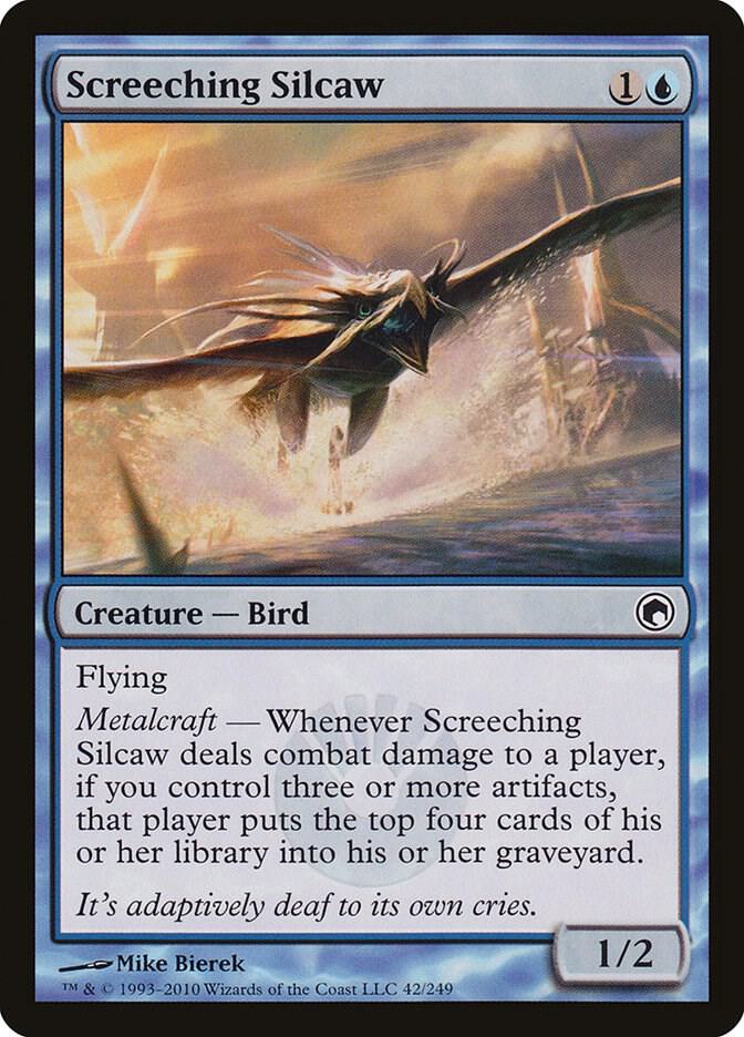 Screeching Silcaw [Scars of Mirrodin] 42
