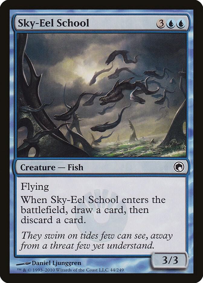 Sky-Eel School [Scars of Mirrodin] 44
