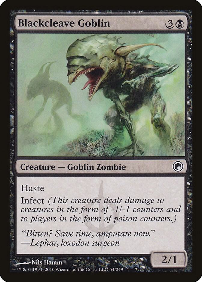 Blackcleave Goblin [Scars of Mirrodin] 54