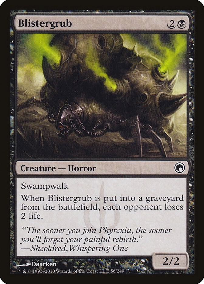 Blistergrub [Scars of Mirrodin] 56