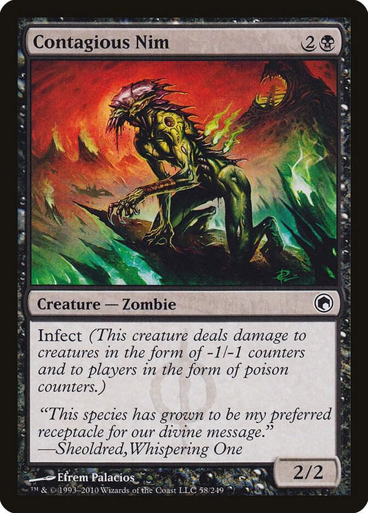 Contagious Nim [Scars of Mirrodin] 58