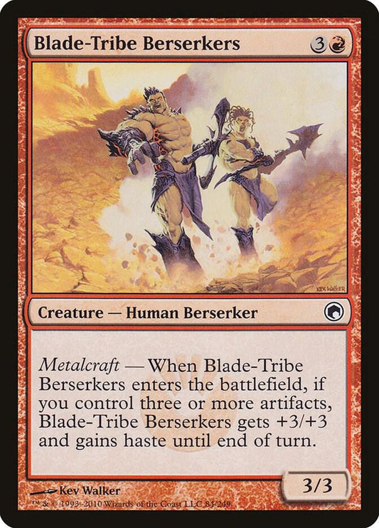 Blade-Tribe Berserkers [Scars of Mirrodin] 84