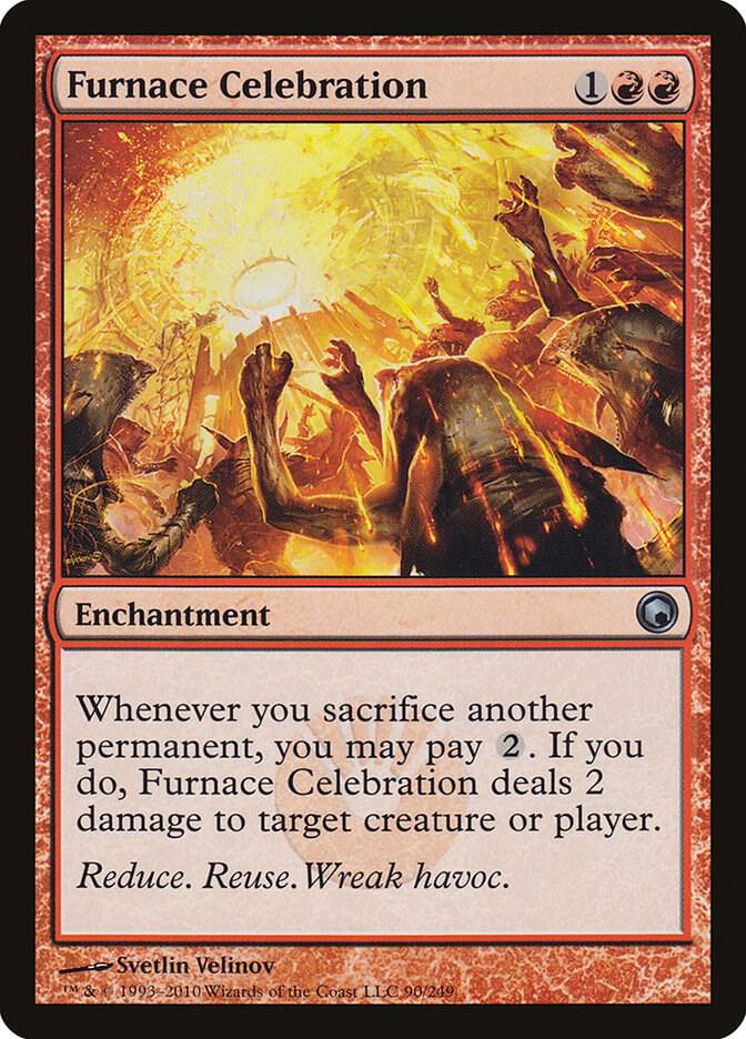 Furnace Celebration [Scars of Mirrodin] 90