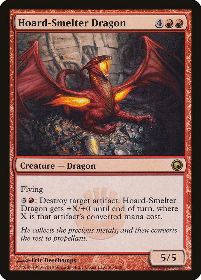 Hoard-Smelter Dragon [Scars of Mirrodin] 93
