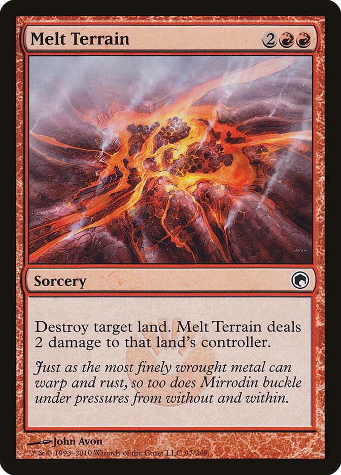 Melt Terrain [Scars of Mirrodin] 97